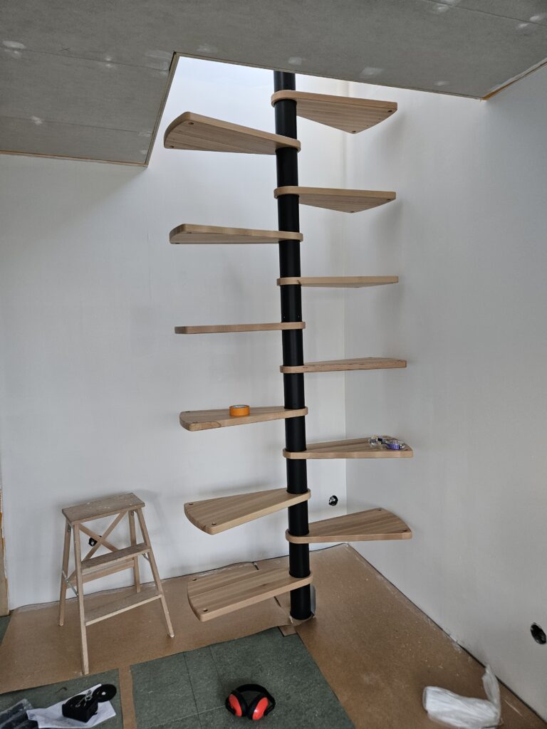 Trap omhoog stapelen